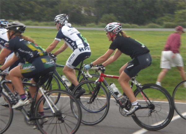 Suz racing on her 40th birthday!